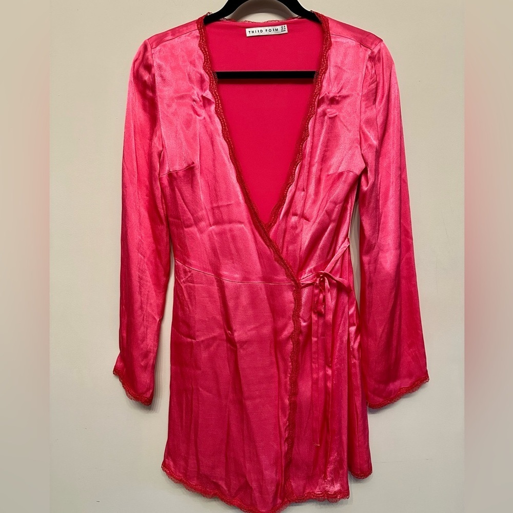 Third Form Barbie Pink Robe Style Dress Size 2